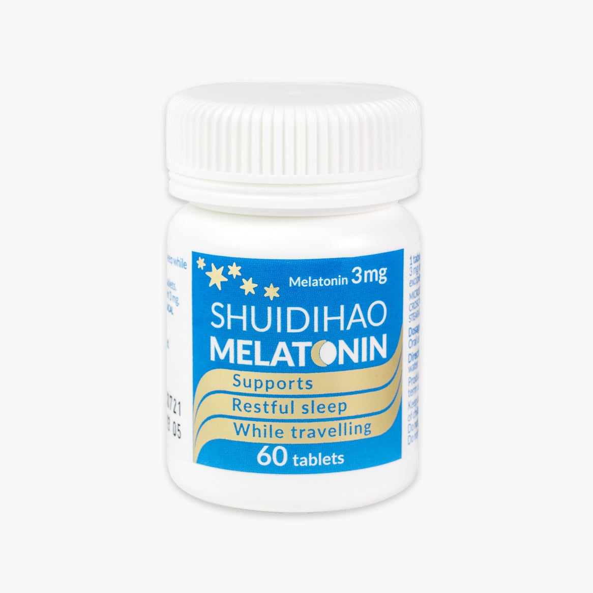SHUIDIHAO Melatonin 3mg 60 Tablets