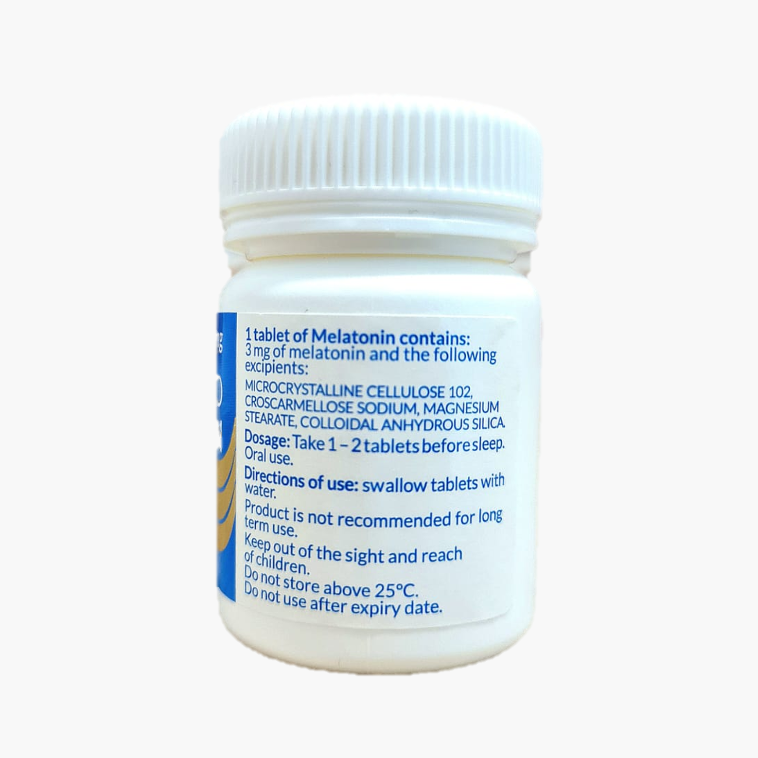 SHUIDIHAO Melatonin 3mg 60 Tablets